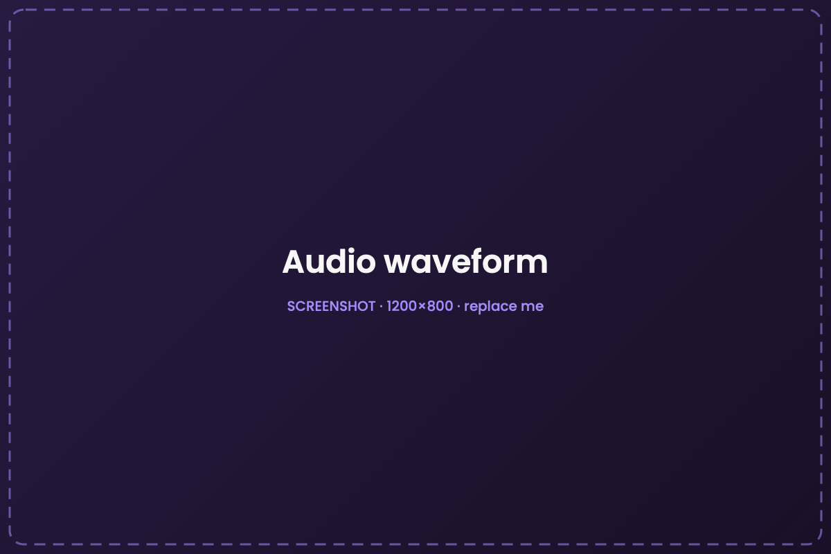 See the sound before you load it.