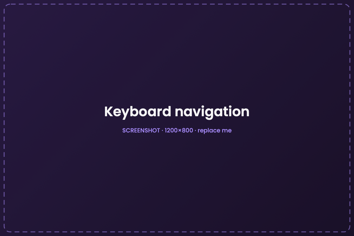 Never touch the trackpad.