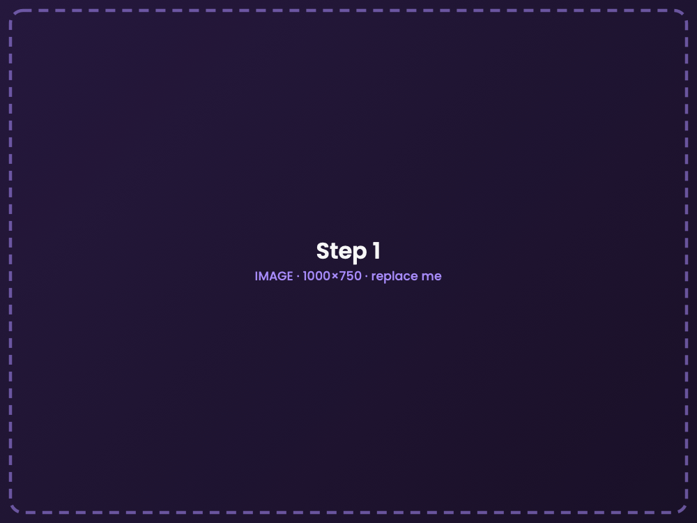 Step 1 — Point it at a folder