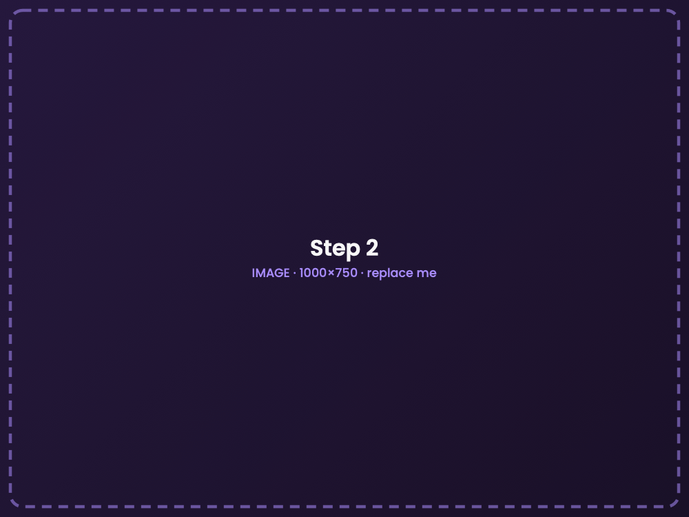 Step 2 — Drag from the browser